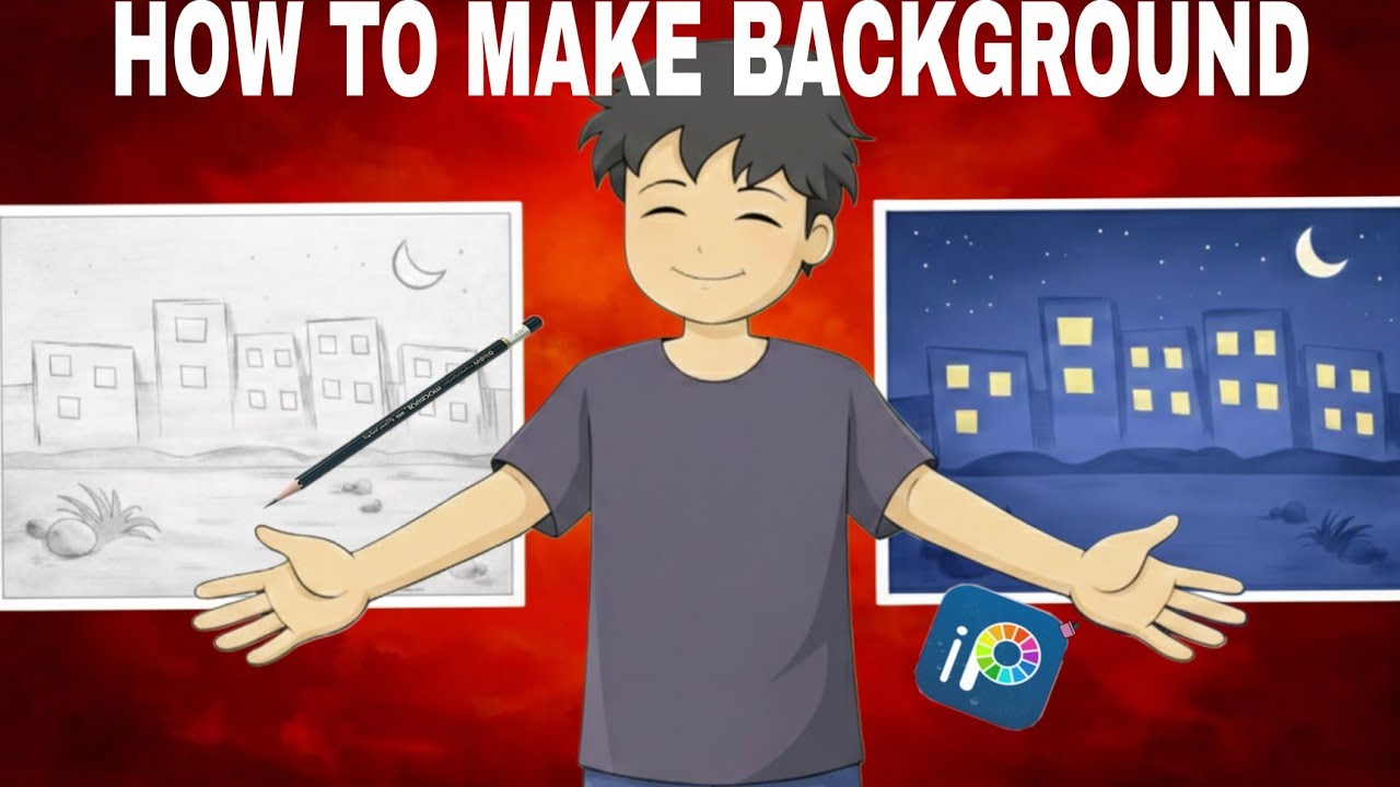 🎨 2 Minute Mein Amazing Background Banana Seekho! #BackgroundDesign #AnimationTips