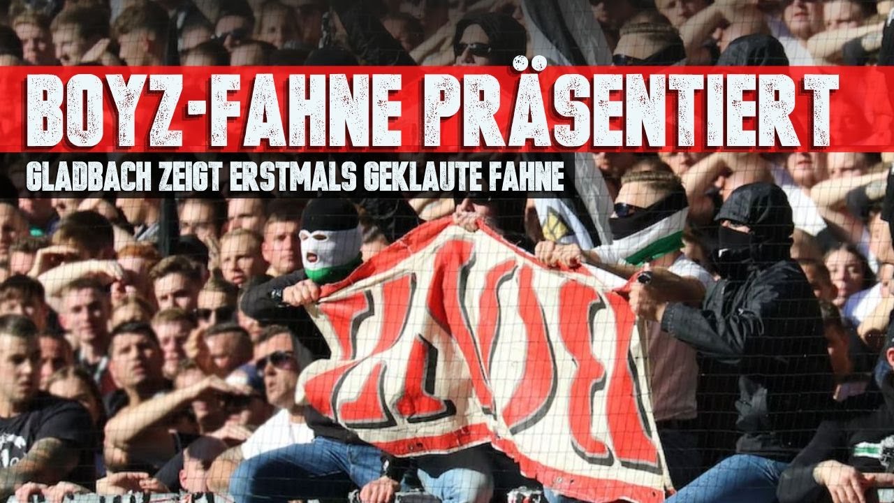 Gladbach Ultras präsentieren erstmals geklaute 