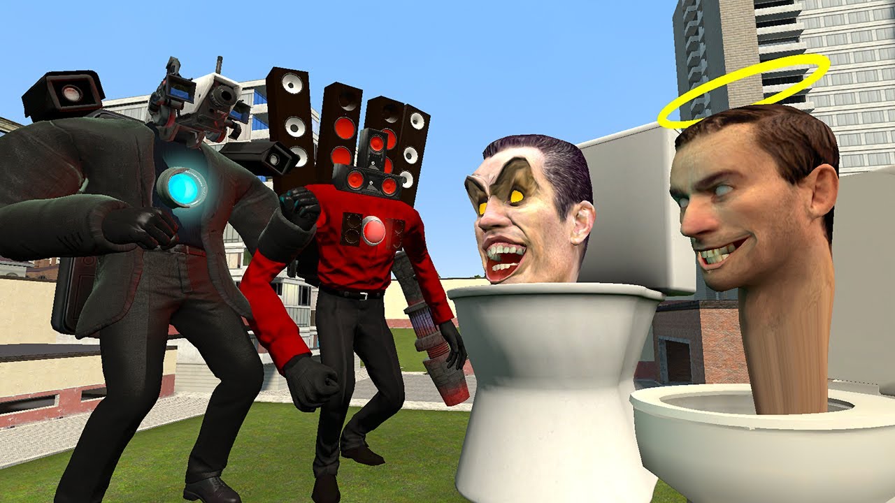 NEW MECHA SPEAKER MAN BOSS VS SKIBIDI DOM DOM TOILETS In Garry's Mod!