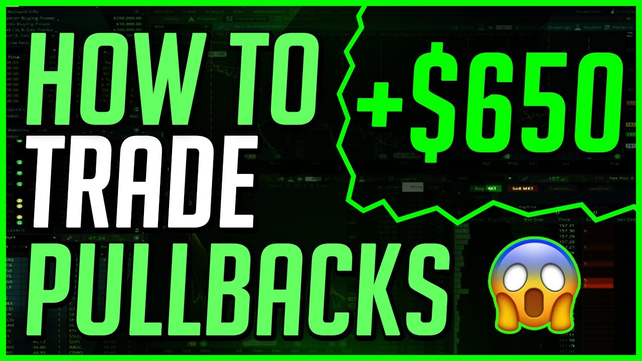 How To Make $650 Trading Pullbacks! | LIVE Daytrading