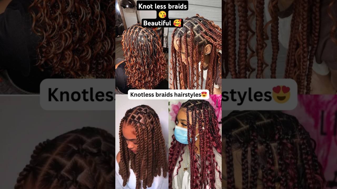 Beautiful Knotless braid for 2025 #hairbraids #knotlessbraids #braids #hairstyle #2025 #hairstyle