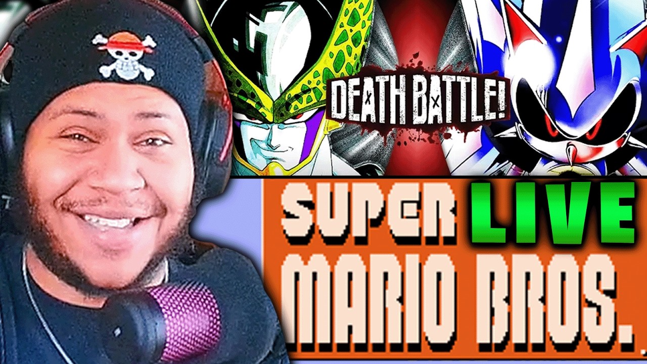 🔴CELL VS. METAL SONIC WATCH PARTY! MARIO MANIATHON BEGINS???
