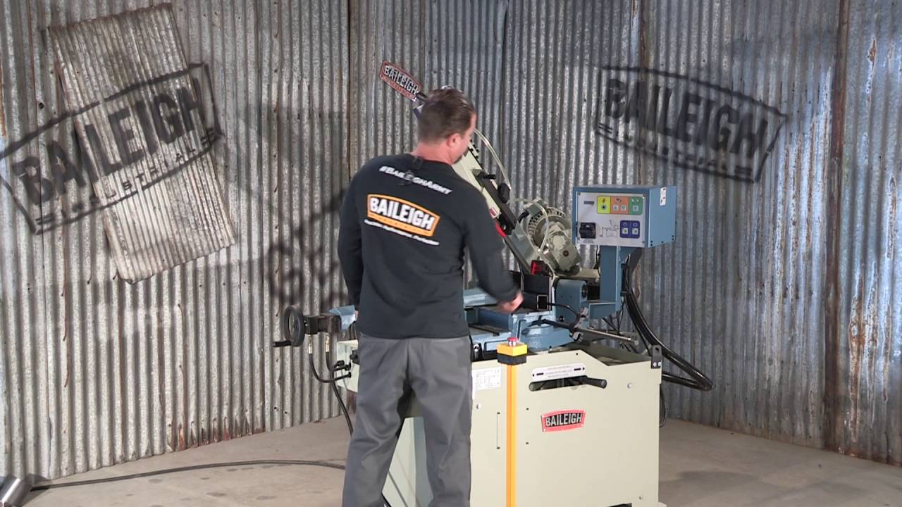 Baileigh Industrial BS-350SA Semi Automatic Bandsaw Band Saw