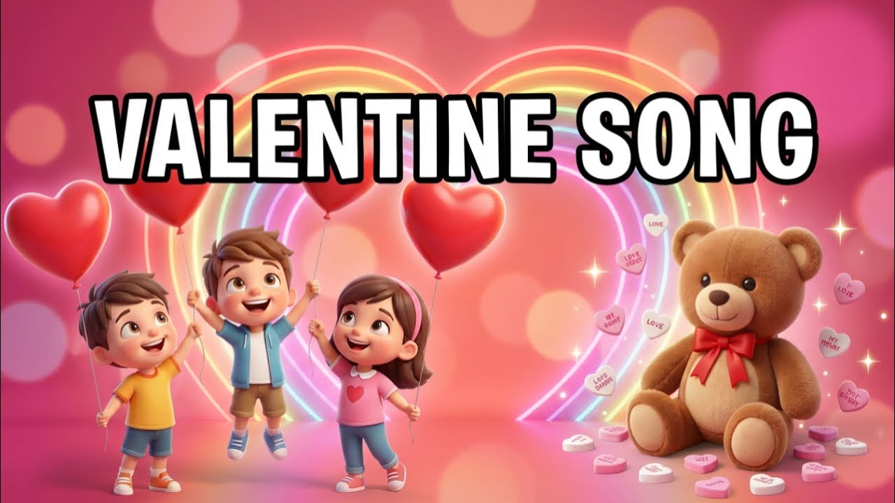 Valentine’s Day Song ❤️ | Love & Kindness Song for Kids | Toonian Learning #Toonian #ToonianCartoons