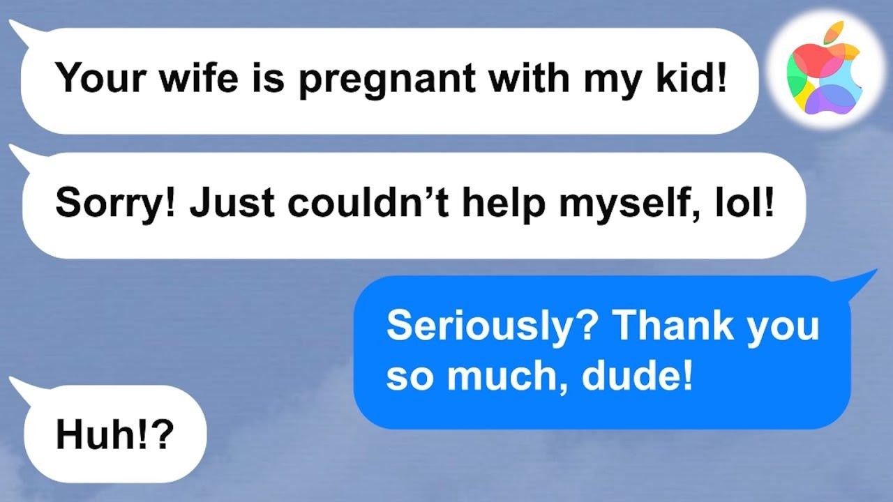【Apple】My former friend who stole my ex bragged that he knocked up my current wife, but...