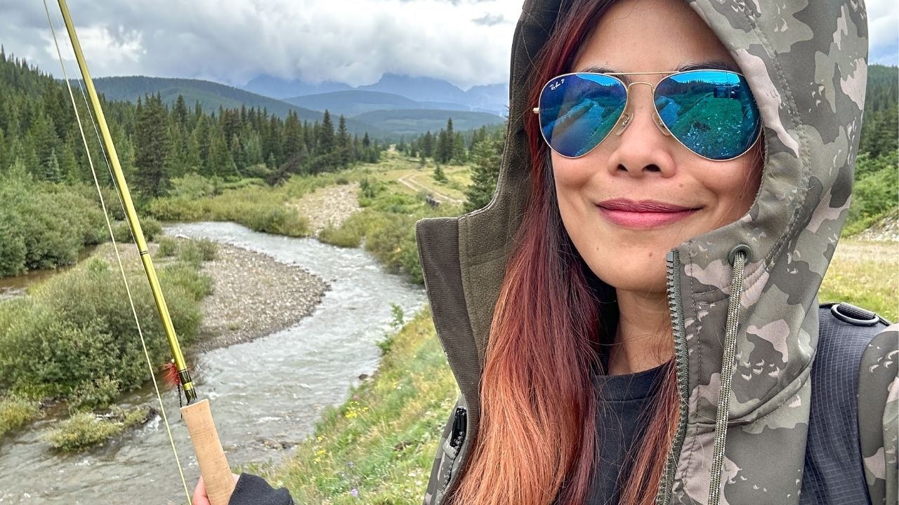 Река, благодаря которой я полюбил ловлю рыбы нахлыстом.