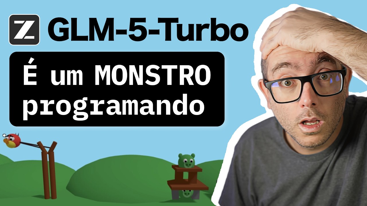 GLM-5 Turbo é o mais PRÓXIMO do OPUS 4.6 criando JOGOS que eu já testei