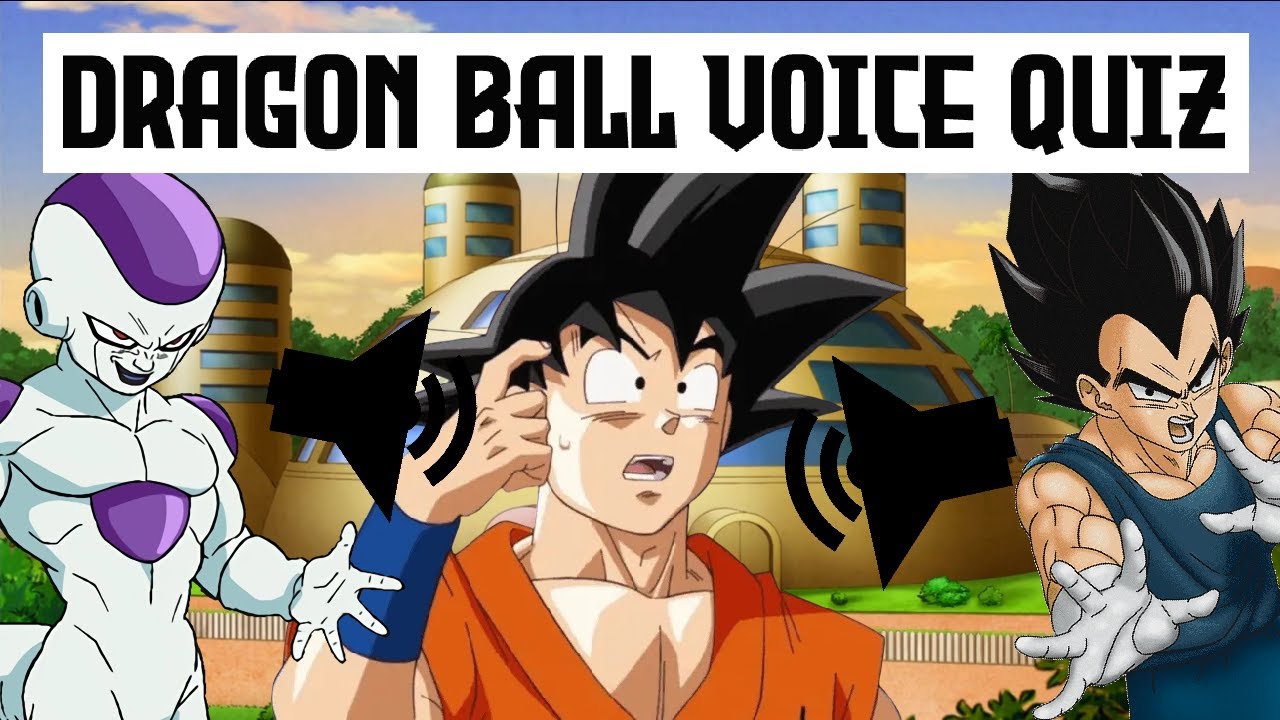 Guess Dragon Ball Characters by Voice! Dragon Ball Voice Quiz!! (Japanese)