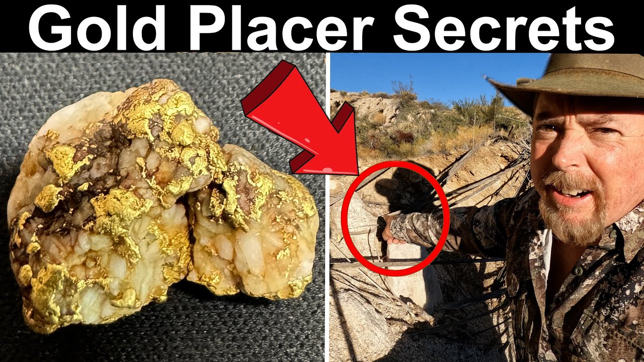 The SECRET to Finding Placer GOLD Deposits FAST