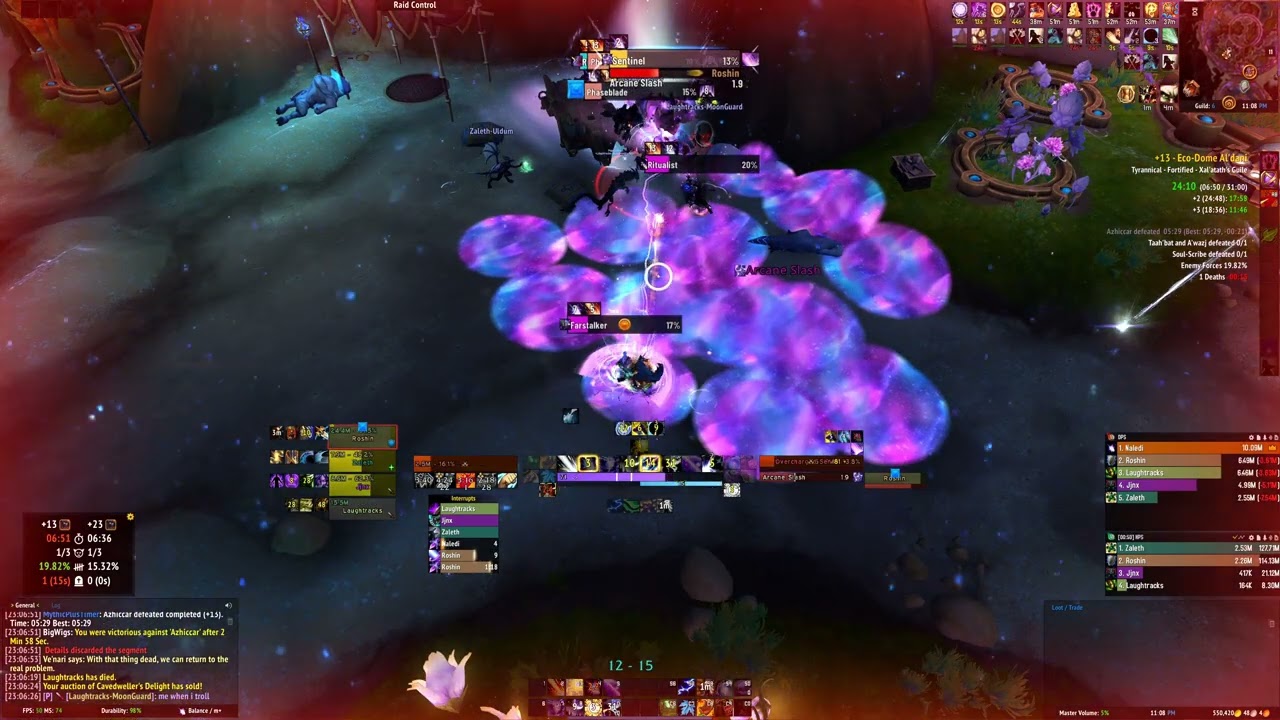 Eco-Dome Aldani +13 -- Balance Druid PoV