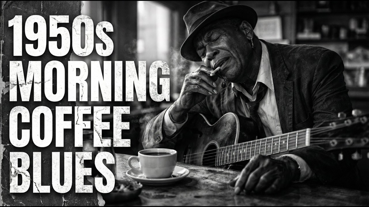 Morning Coffee Blues | Slow 1950s Instrumental Blues Mix