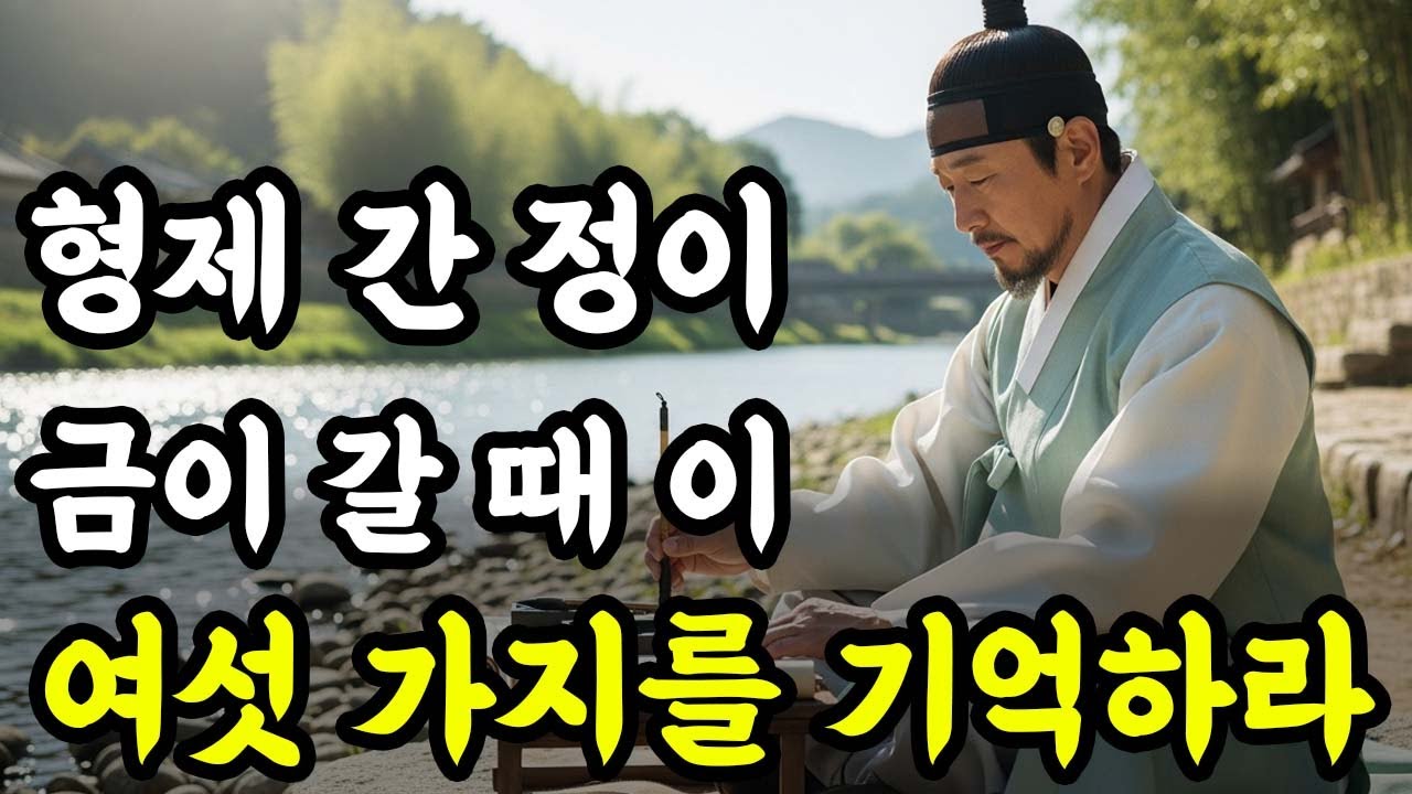 옛사람의 가르침: 더 이상 아무도 필요하지 않을 때, 좋은 사람이 저절로 다가온다