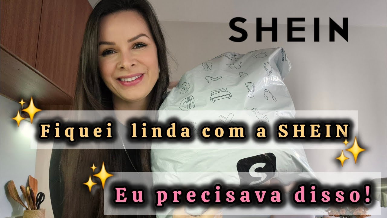 Fazia tempo que nao me sentia bonita assim! Recebidos luxuosos da SHEIN, autoestima voltou🥰
