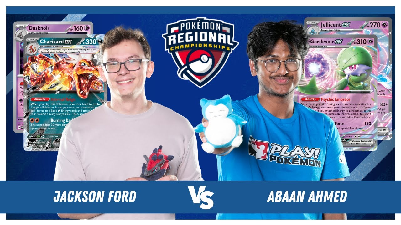 Jackson Ford Vs Abaan Ahmed - Pokémon TCG Masters Finals | Milwaukee Regional Championships 2026