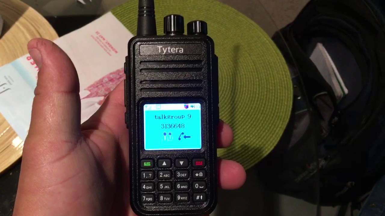 Tytera MD-380 audio sample