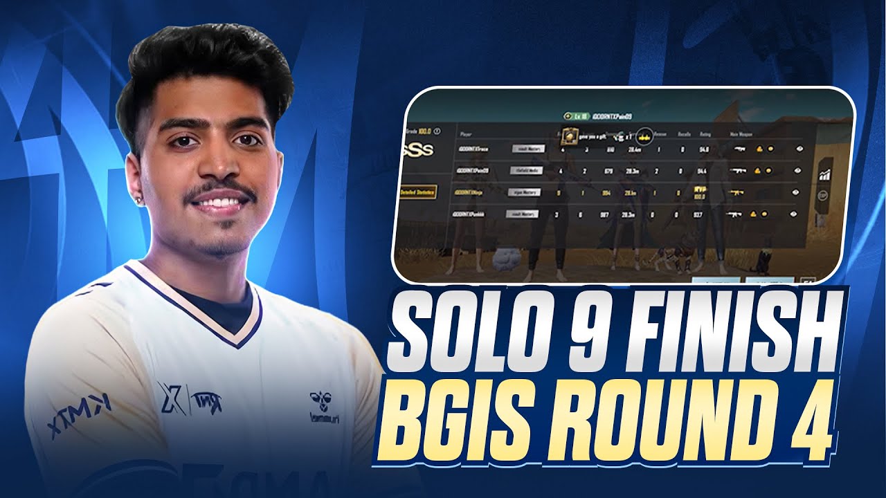 Solo 9 Finishes in BGIS R4 | 19 Finishes WWCD | Qualified for Quarterfinals  | #iQOORNTXNinja
