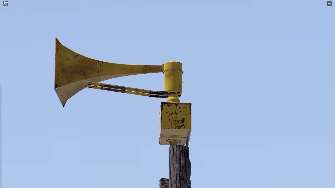 Thunderbolt 1000T Siren 30 Second Alert (Roblox)