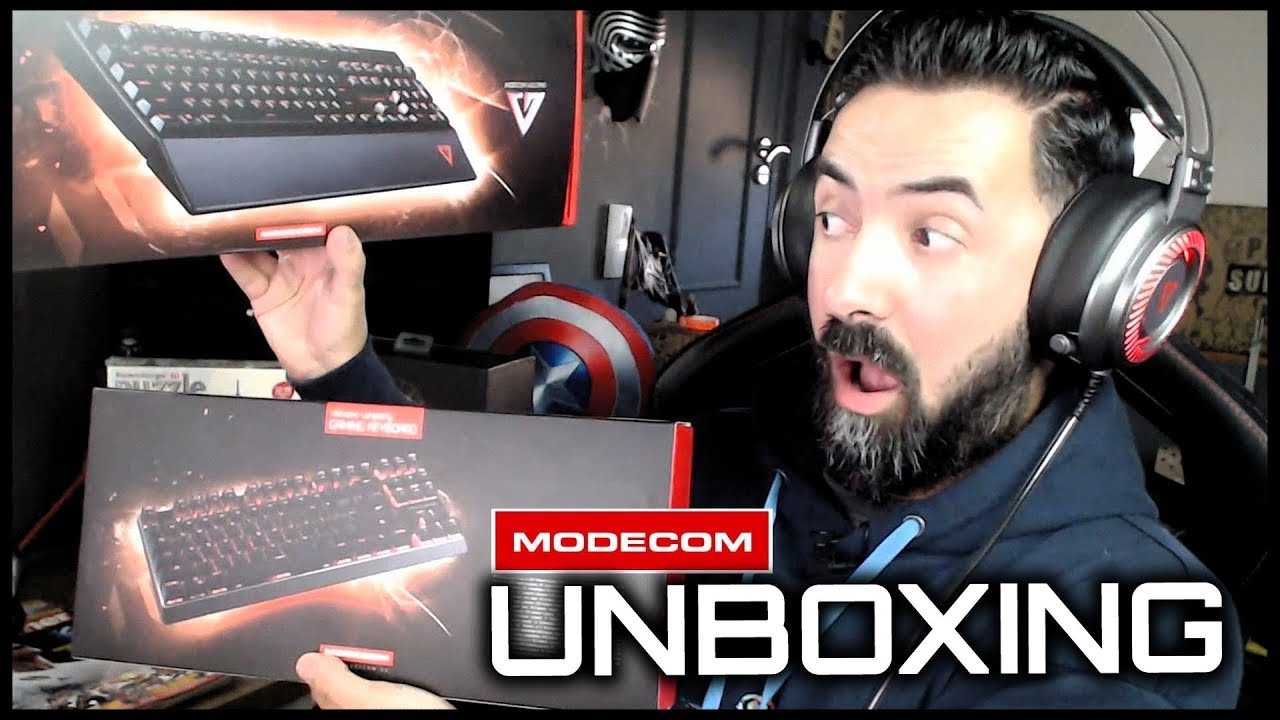 FIZ UPGRADE AOS MEUS PERIFERICOS | UNBOXING & OVERVIEW TECLADO e HEADPHONE MODECOM