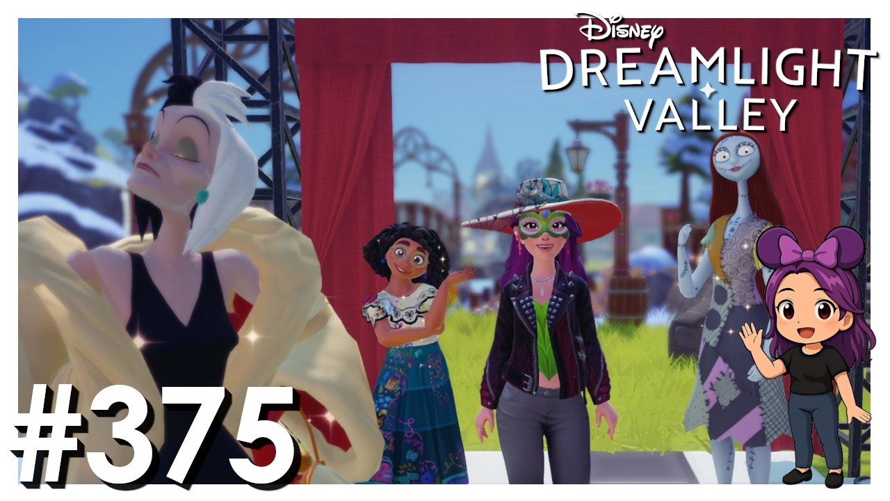 #375 – Faire Hut-Modenshow 👒✨ Cruella sabotiert alles?! 😳 |  Disney Dreamlight Valley [Lets Play]