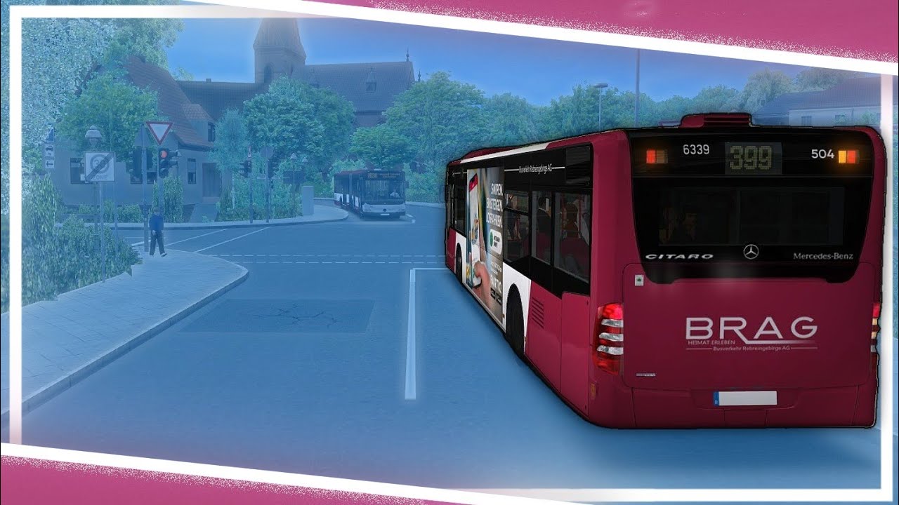 OMSI 2 | Lemmental-Neuenbreid, Wanderbus 399, Neuenbreid - Derpel, MB O530 FL OM906hLA [#76]