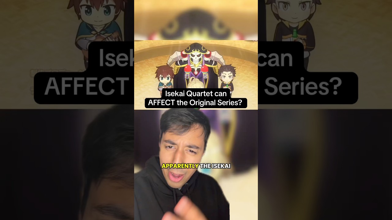 Isekai Quartet can AFFECT the Original Series? (Re:Zero, Overlord, etc) #rezero #isekai #anime #lotm