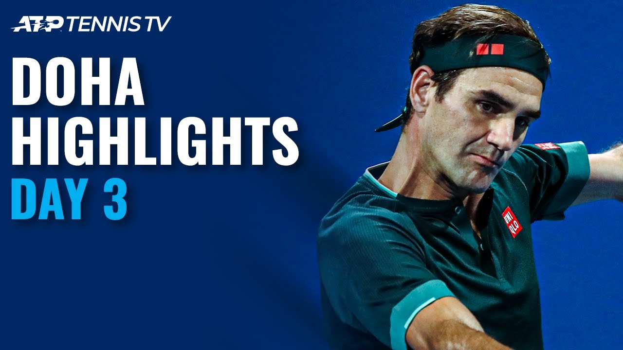 Federer Makes Comeback; Thiem Faces Karatsev | Doha 2021 Day 3 Highlights