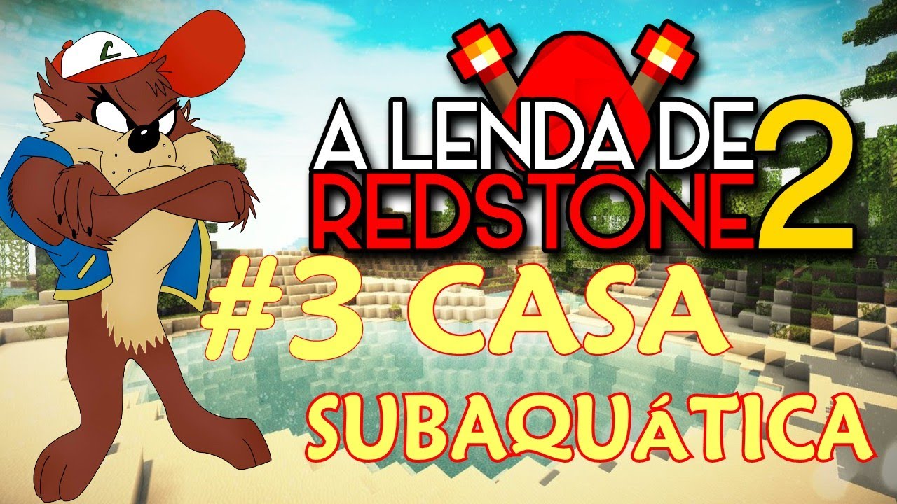 CASA SUBAQUÁTICA (#3) - Lenda De Redstone