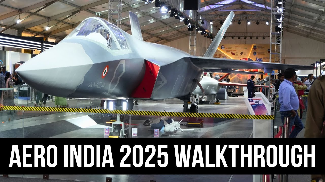 Aero India 2025 Walkthrough | Pavilions | Static Display Area | Aerobatics | Su57E | F35