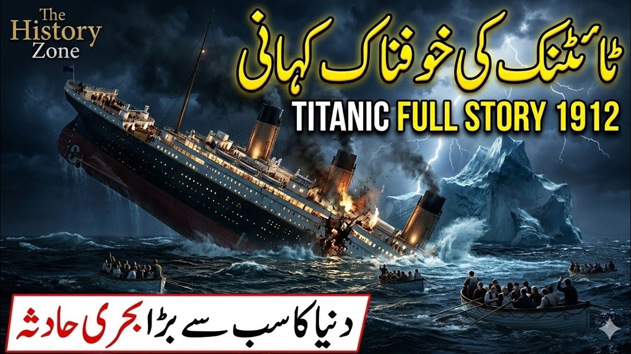Titanic Full Story in Urdu | ٹائٹنک جہاز کی خوفناک کہانی | Biggest Ship Disaster