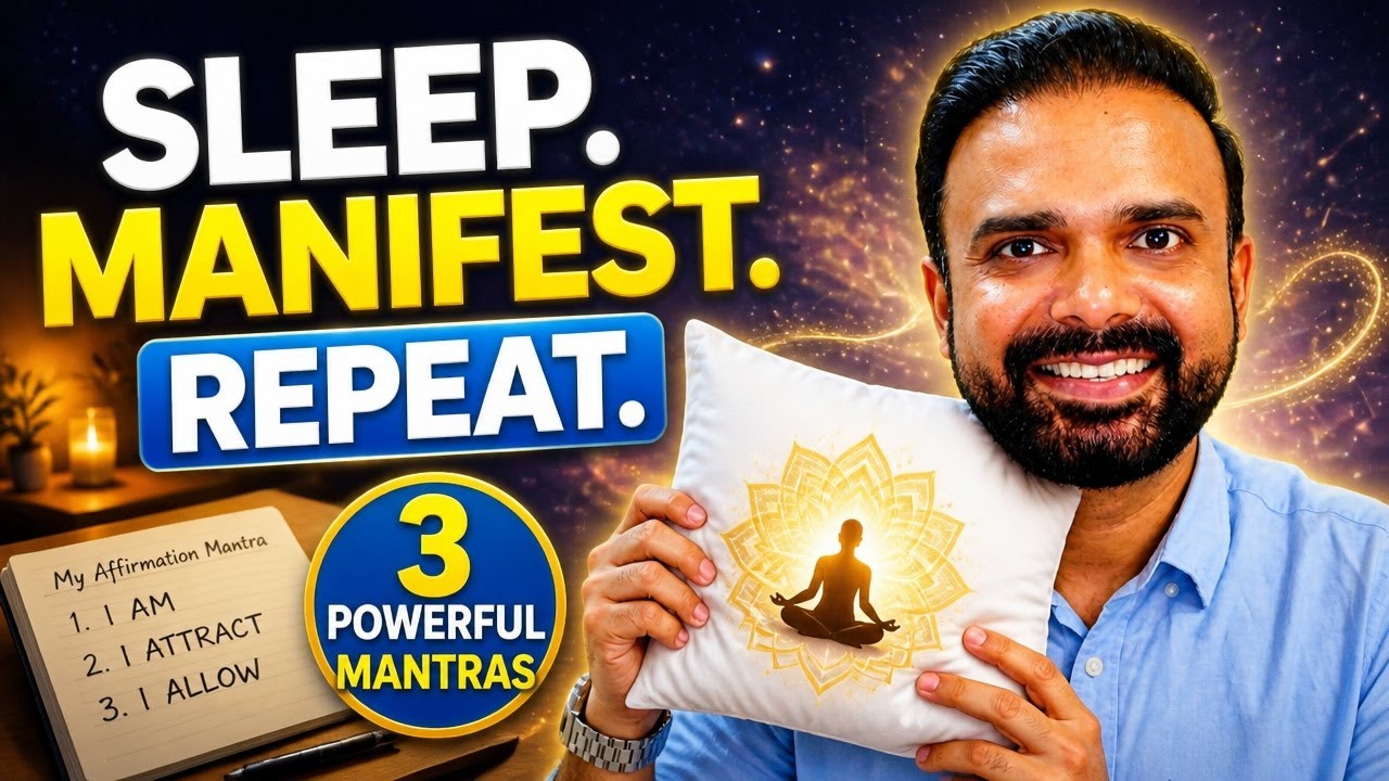 Get Instant Solution From The Universe (3 Affirmation Mantra + Pillow Manifestation Technique)