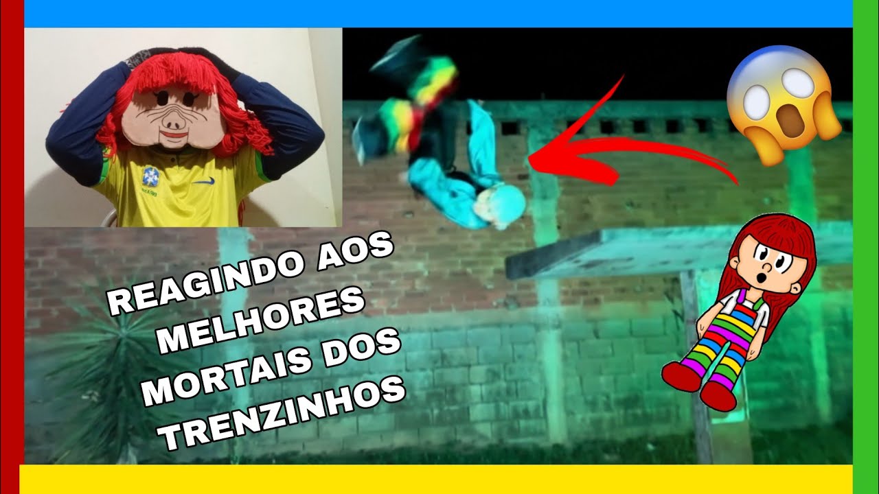 REAGINDO AOS MELHORES MORTAIS DOS TRENZINHOS🔥🔥!!! 