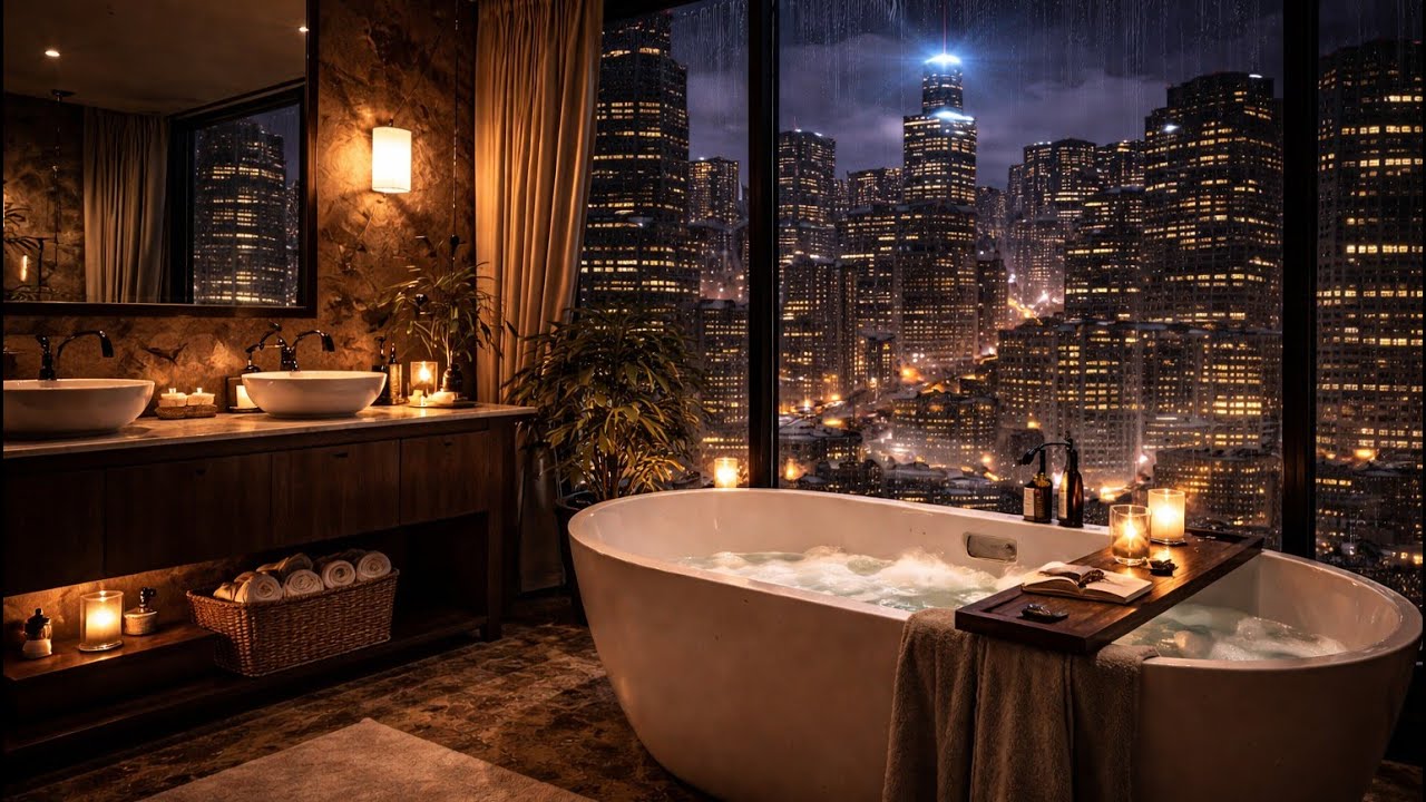 Tokyo After Hours – Winding Down in a Late Night Bath Above the City Lights