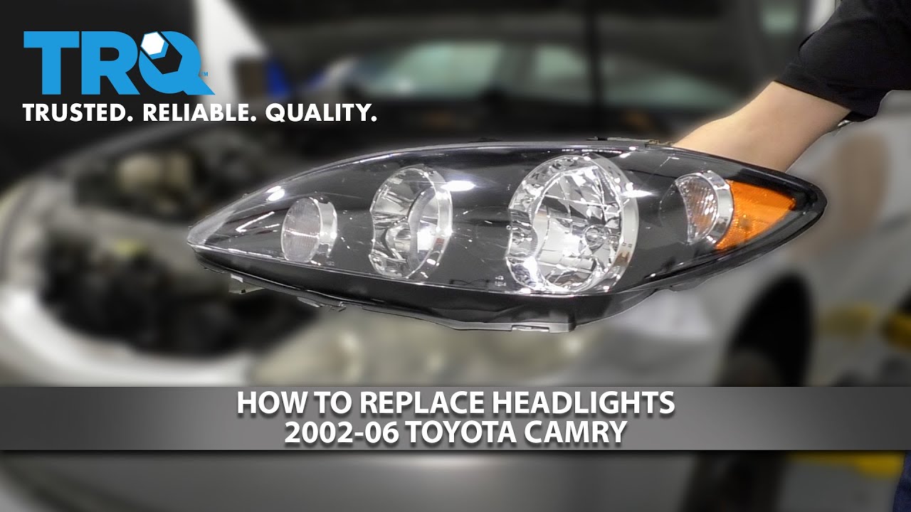 How to Replace Headlights 2002-06 Toyota Camry