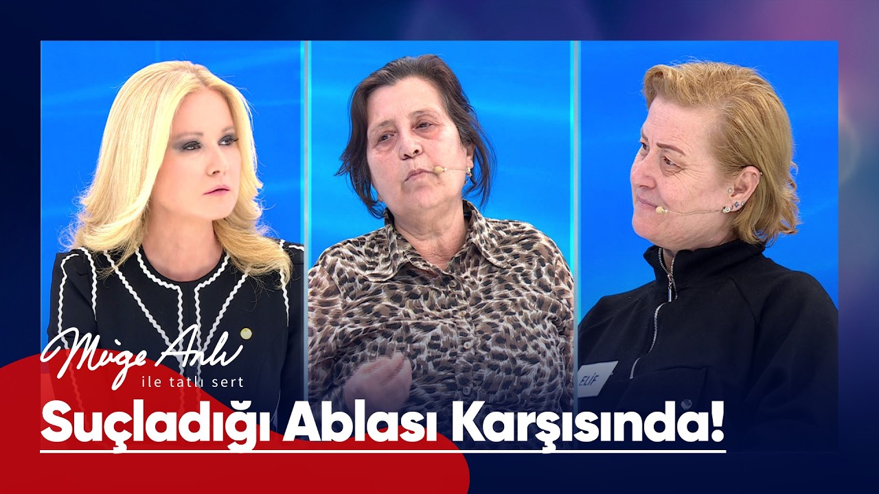 Elif Aktaş, suçladığı ablasıyla karşı karşıya! - Müge Anlı ile Tatlı Sert 18 Mart 2026