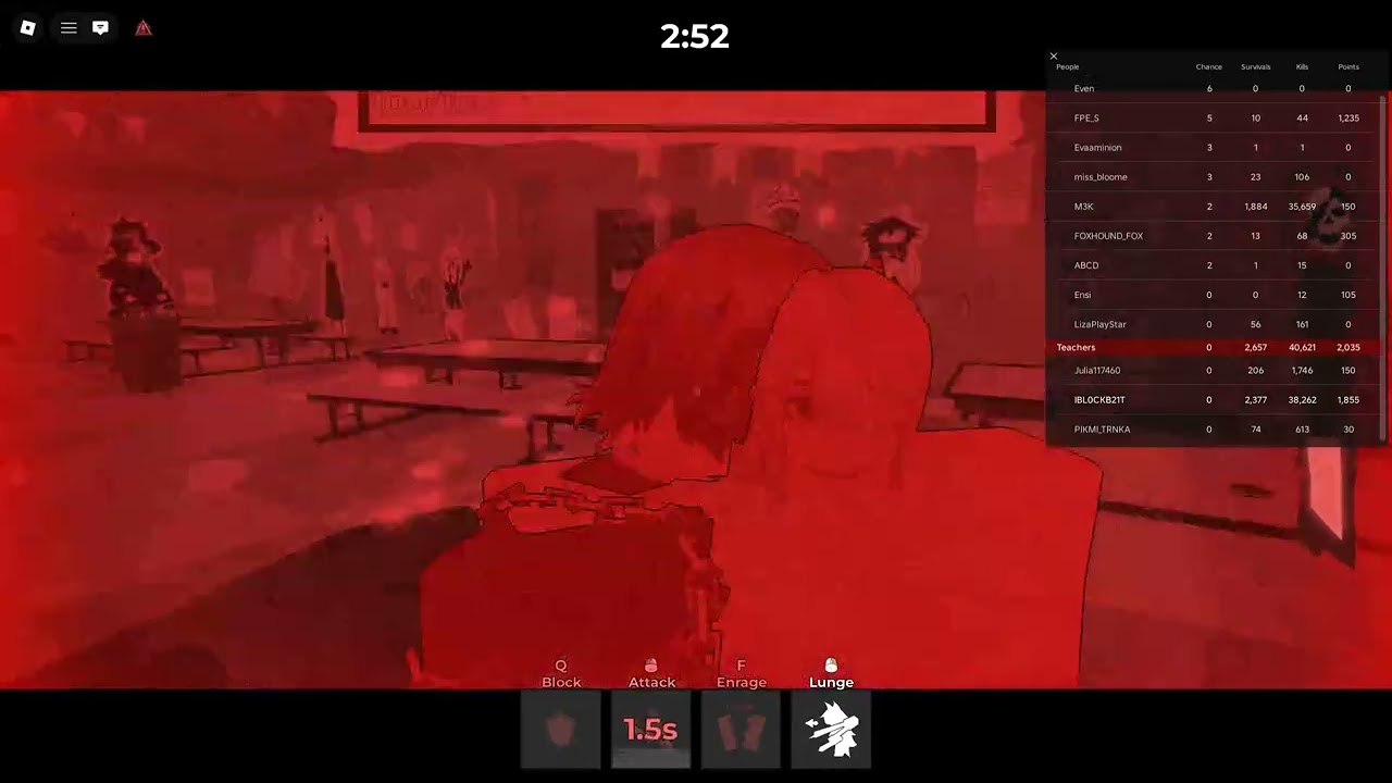 Slasher/jason gameplay!!!