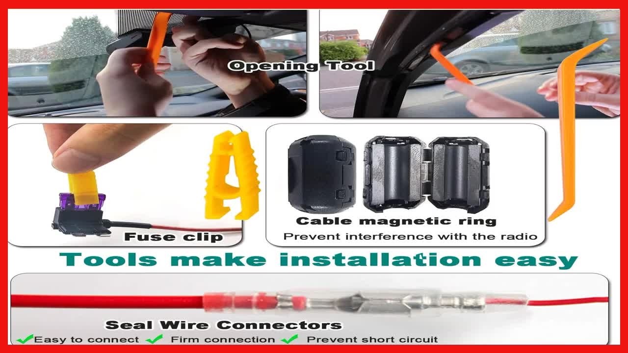 Reliable Hardwire Kit for Dash Cams: Power Your Camera 24/7 Without Battery Drain