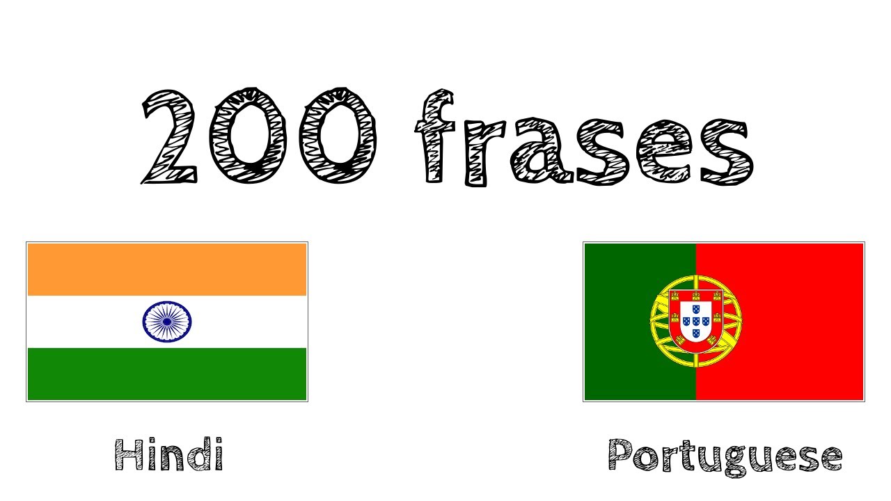 200 frases - Hindi - Português