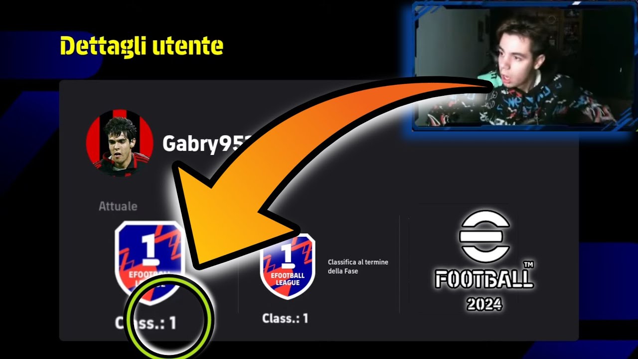 SFIDO IL PRIMO AL MONDO SU EFOOTBALL 2024.