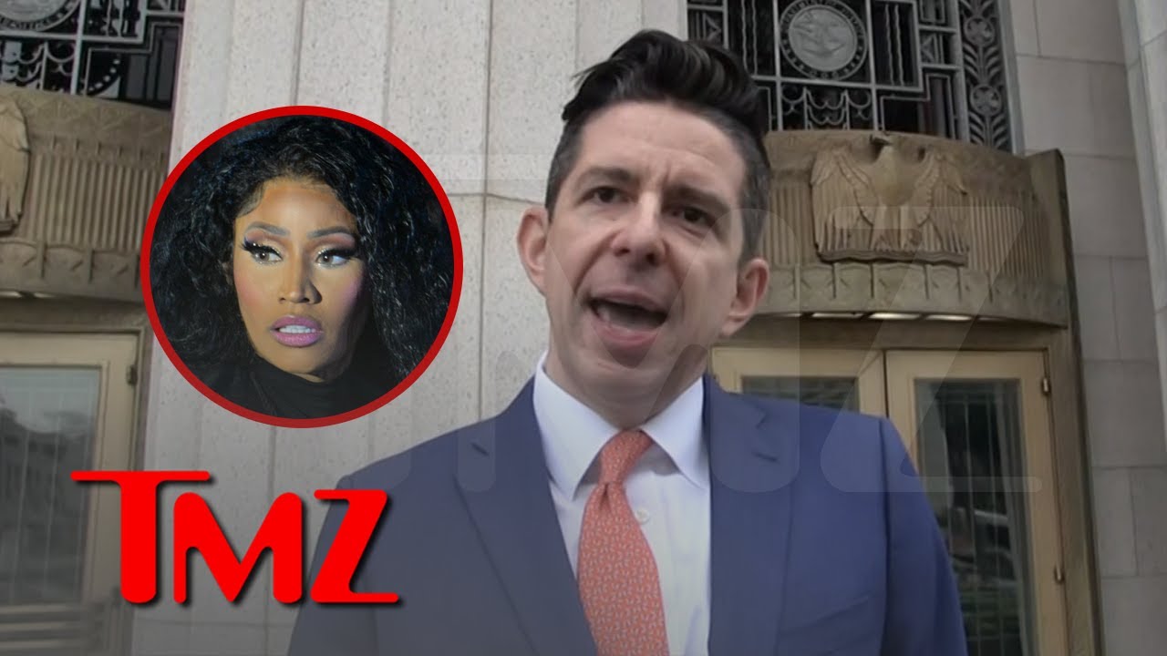 Paul Saso Comments on Nicki Minaj's Political Beliefs After Court Hearing | TMZ