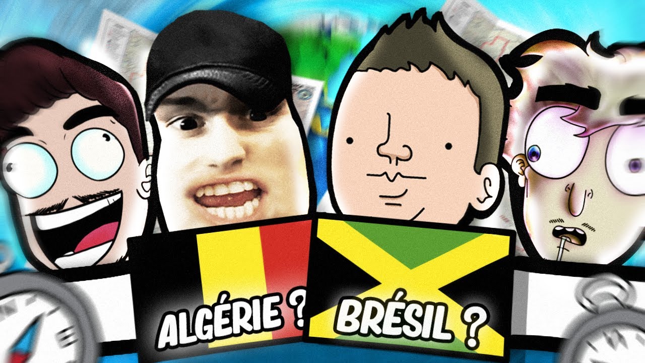 VOD // Test Géographie - Potatoz, Terracid, Theorus, Grimkujow, Ecrisio, Maxime, Gabin, Tibro