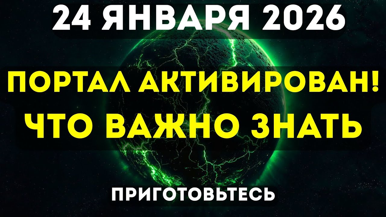 ПРИГОТОВЬТЕСЬ! 24 ЯНВАРЯ! Портал закрытия цикла активирован! ВОТ, ЧТО ВАЖНО ЗНАТЬ!