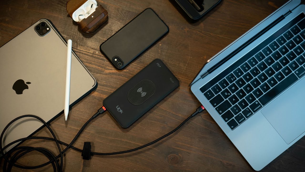 3ü1 arada Linktech Powerbank, Kablosuz Şarj & Telefon Standı - LPP-WS10 İnceleme Hızlı Şarj QC & PD