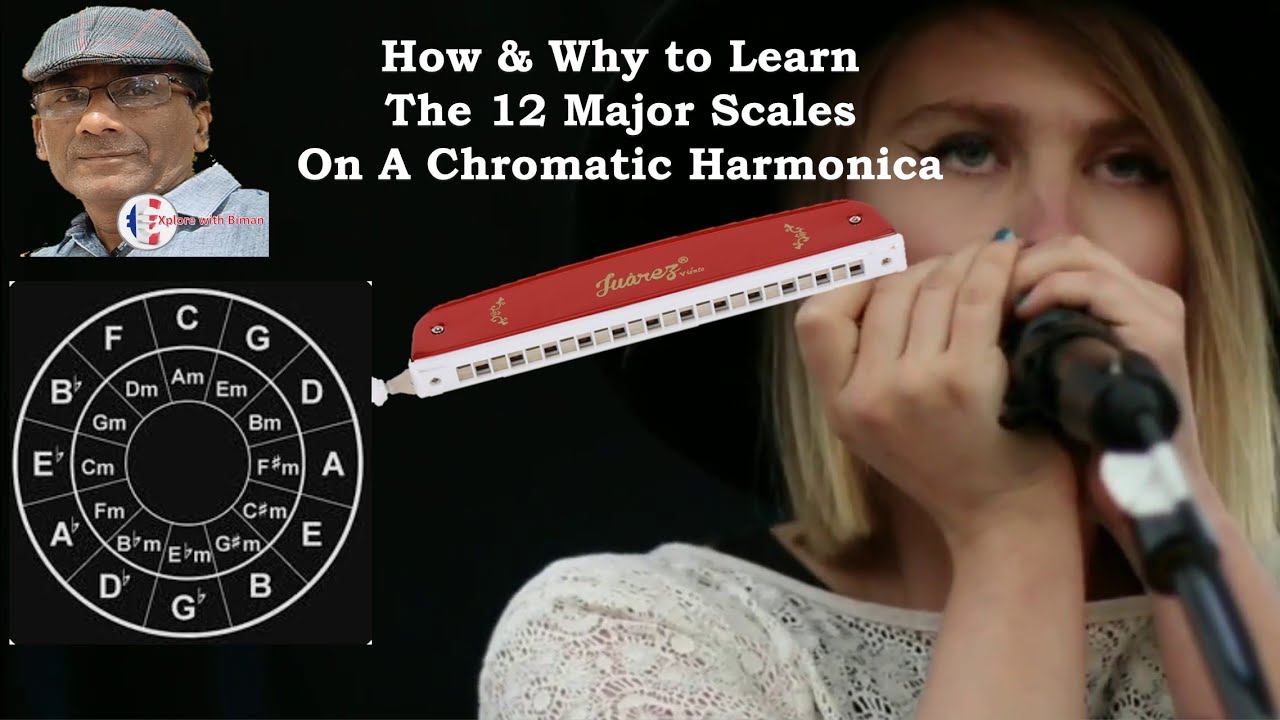 #How to play the 12 Major Scales on Harmonica #10 reasons for learning the 12 Major scales