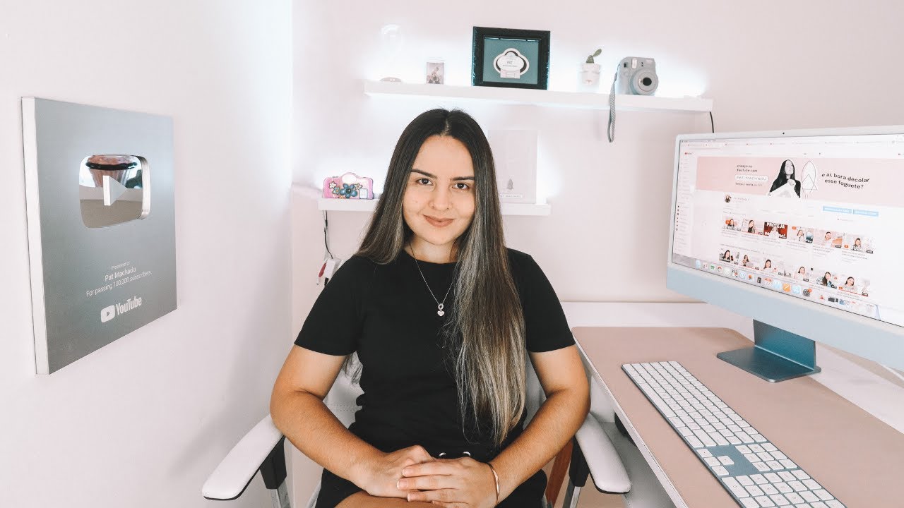 como montar um cenário para gravar vídeos para o YouTube em casa