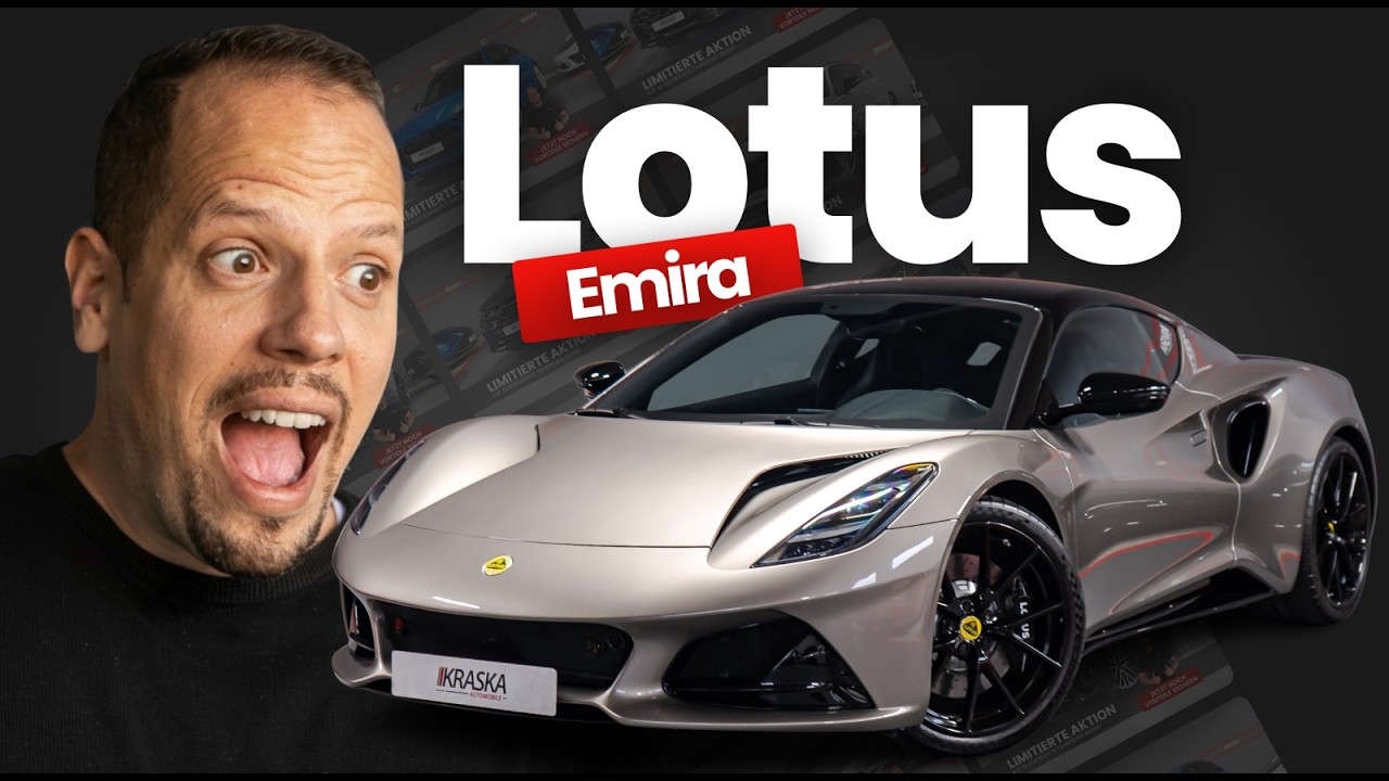 Lotus Emira First Edition: Handschalter, V6 & Pure Fahrleidenschaft!