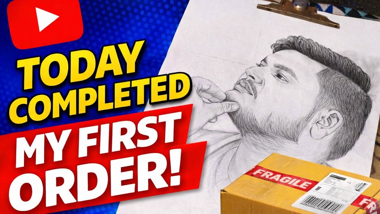 ।। Today I made the sketch of my first order. ମୁଁ ଆଜି ମୋର ପ୍ରଥମ order ର sketch ଟିକୁ ବନେଇଚି ।।