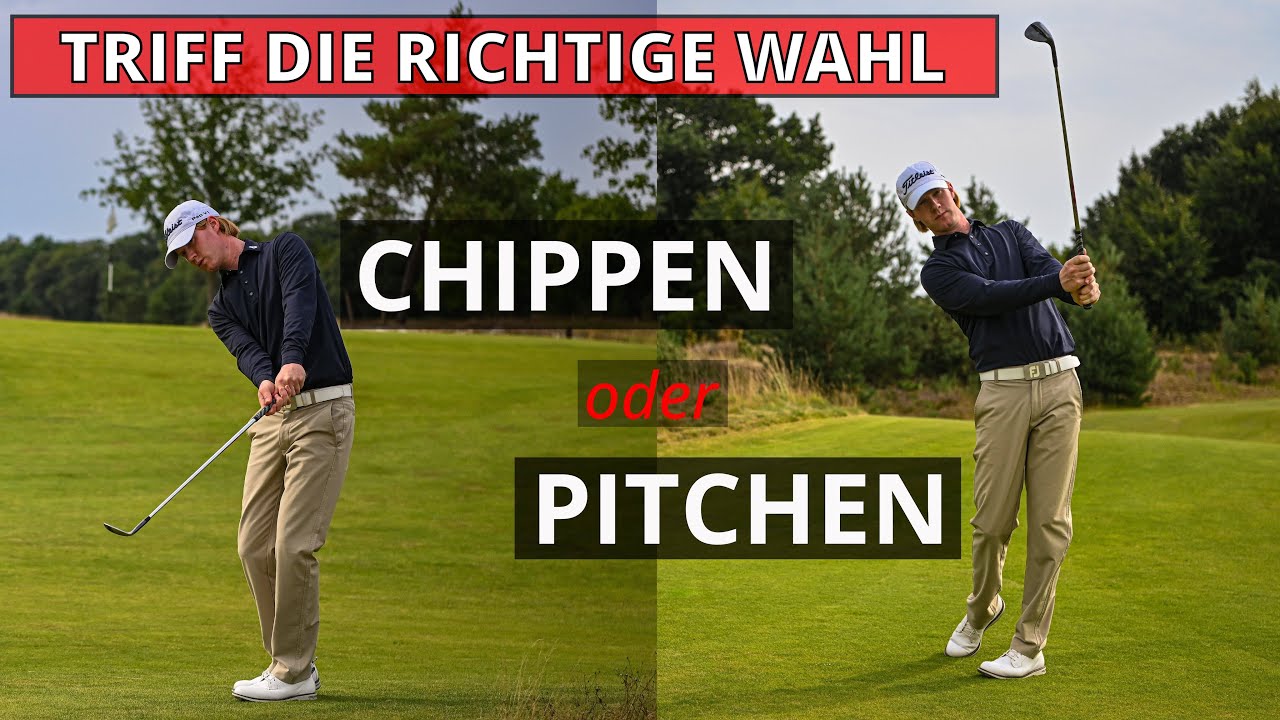 Situation auf dem Platz: Hoher Pitch oder flacher Chip?