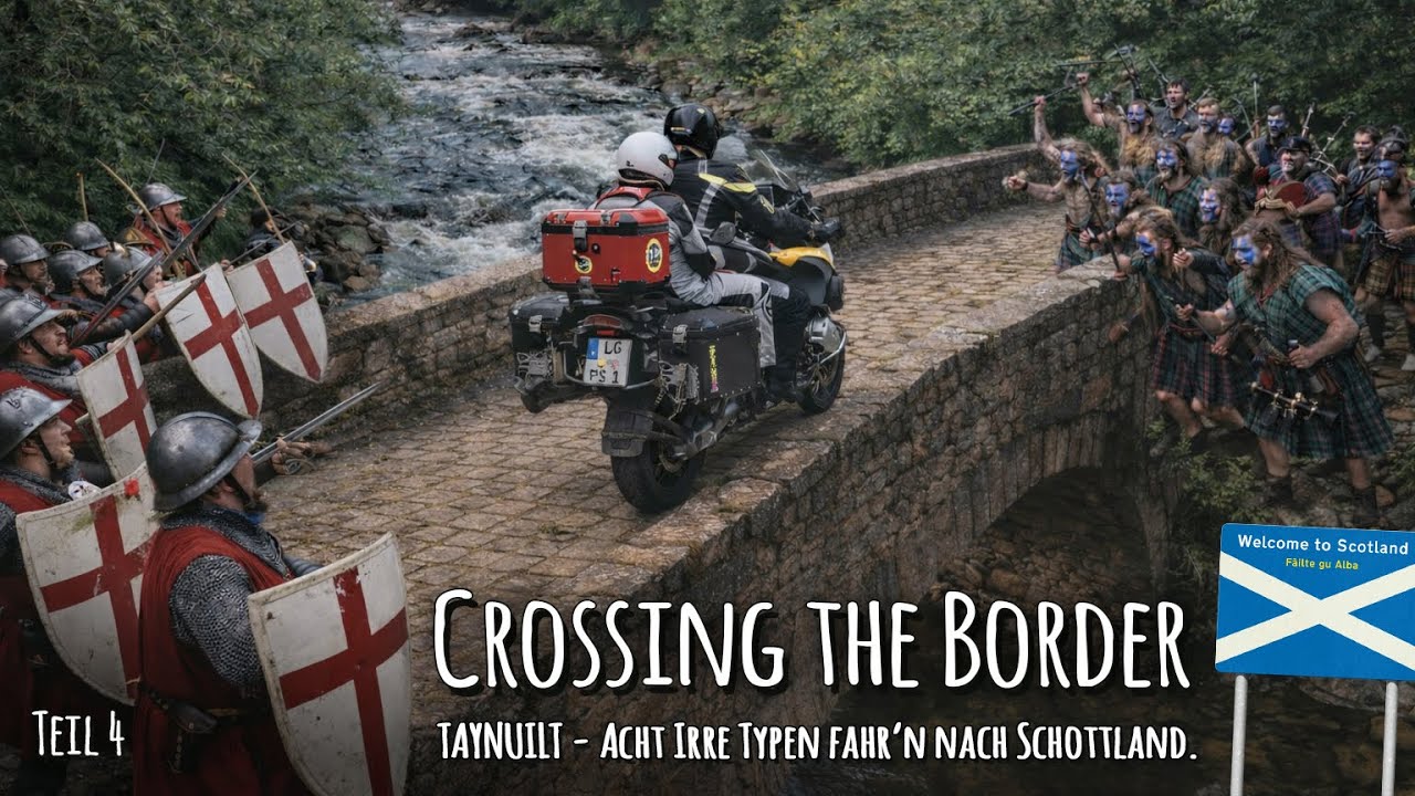 Crossing the Border ✫ Ankunft in Taynuilt #SCO25 Teil 4 🔘 MV357