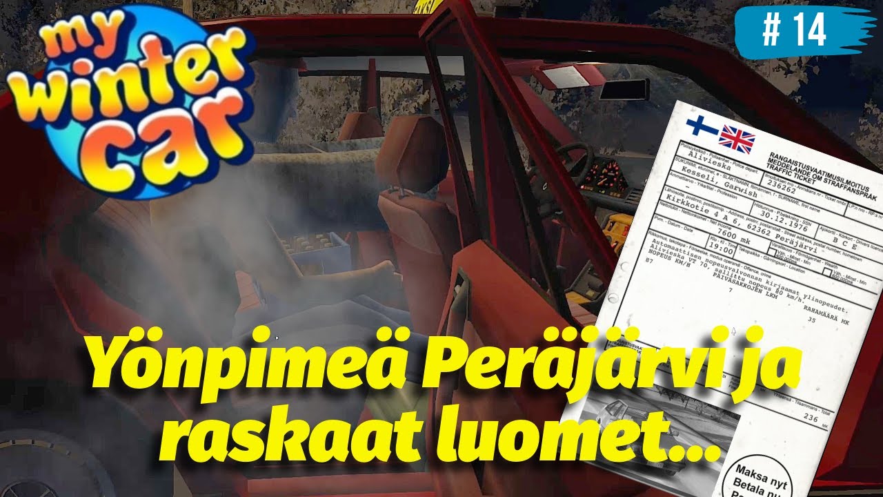 Yövuoro, väsymys ja kirkon portit | My Winter Car K1J14