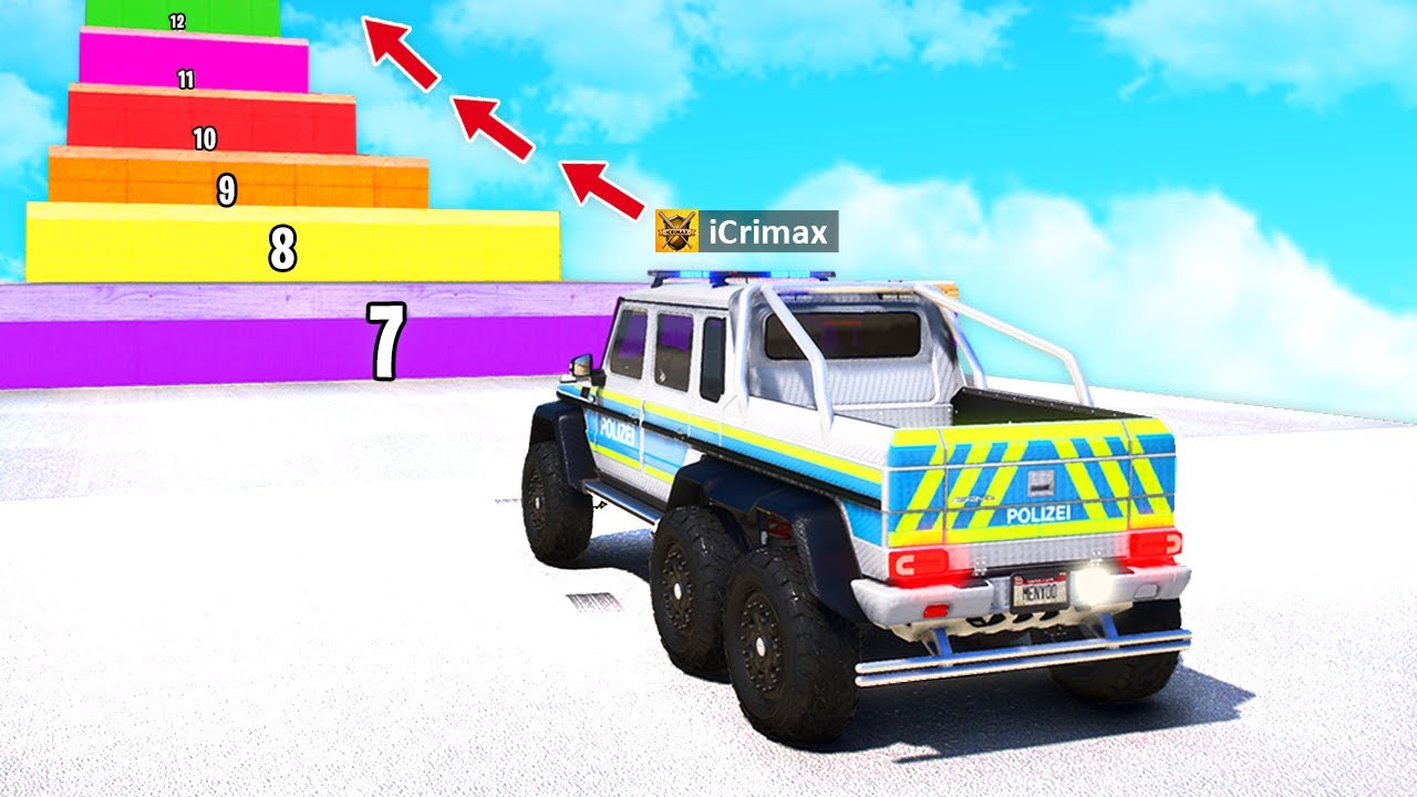 Welches AUTO schafft die TREPPE in GTA 5?